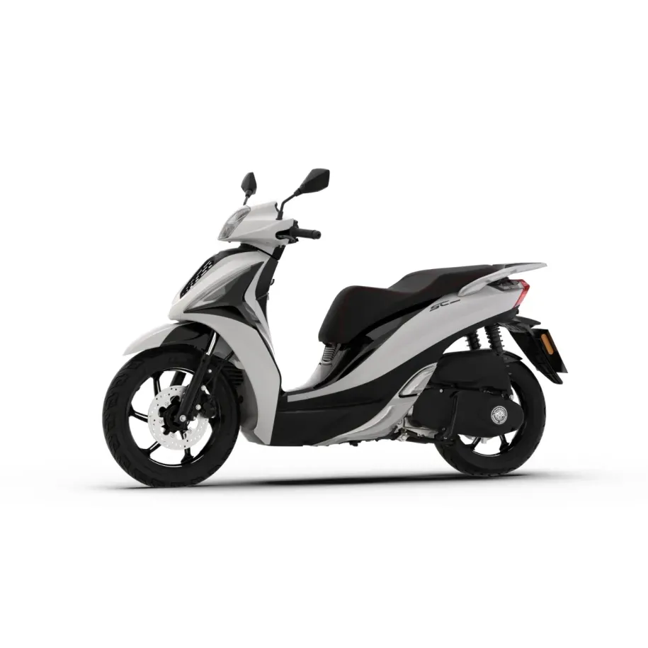 SCOOTER MORBIDELLI SC125LX E5+ L/C ABS TCS Λευκό/PW Με Σχάρα 16"/14"